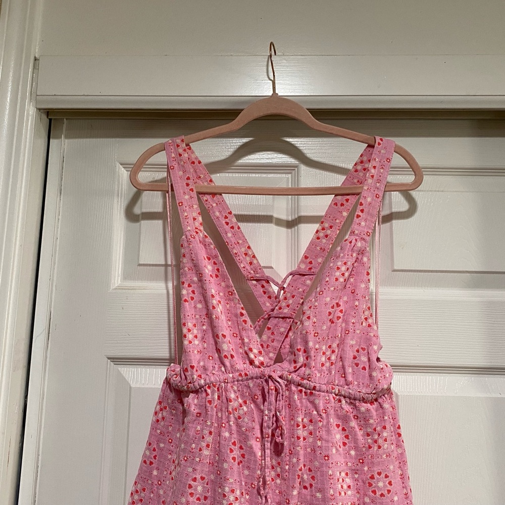 Urban Outfitters Hansel Printed Strappy-Back Mini Dress Size Medium‎ - Picture 7 of 13
